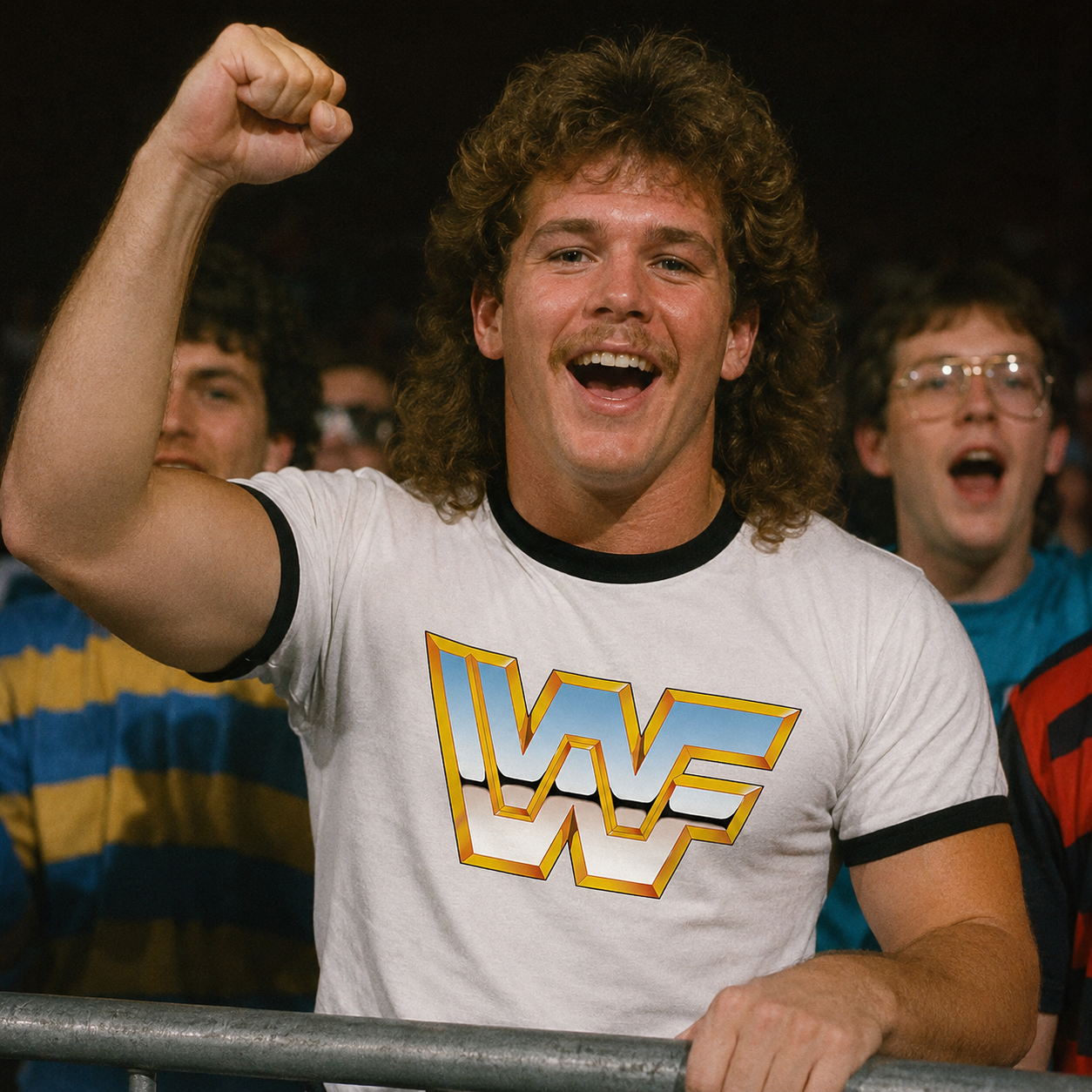 Retro WWE Pro Wrestling Tee Shirt