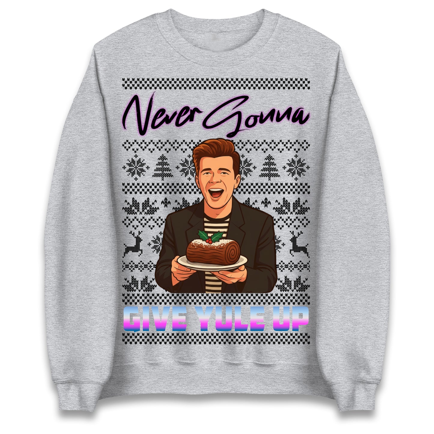 Rick Astley Christmas Jumper