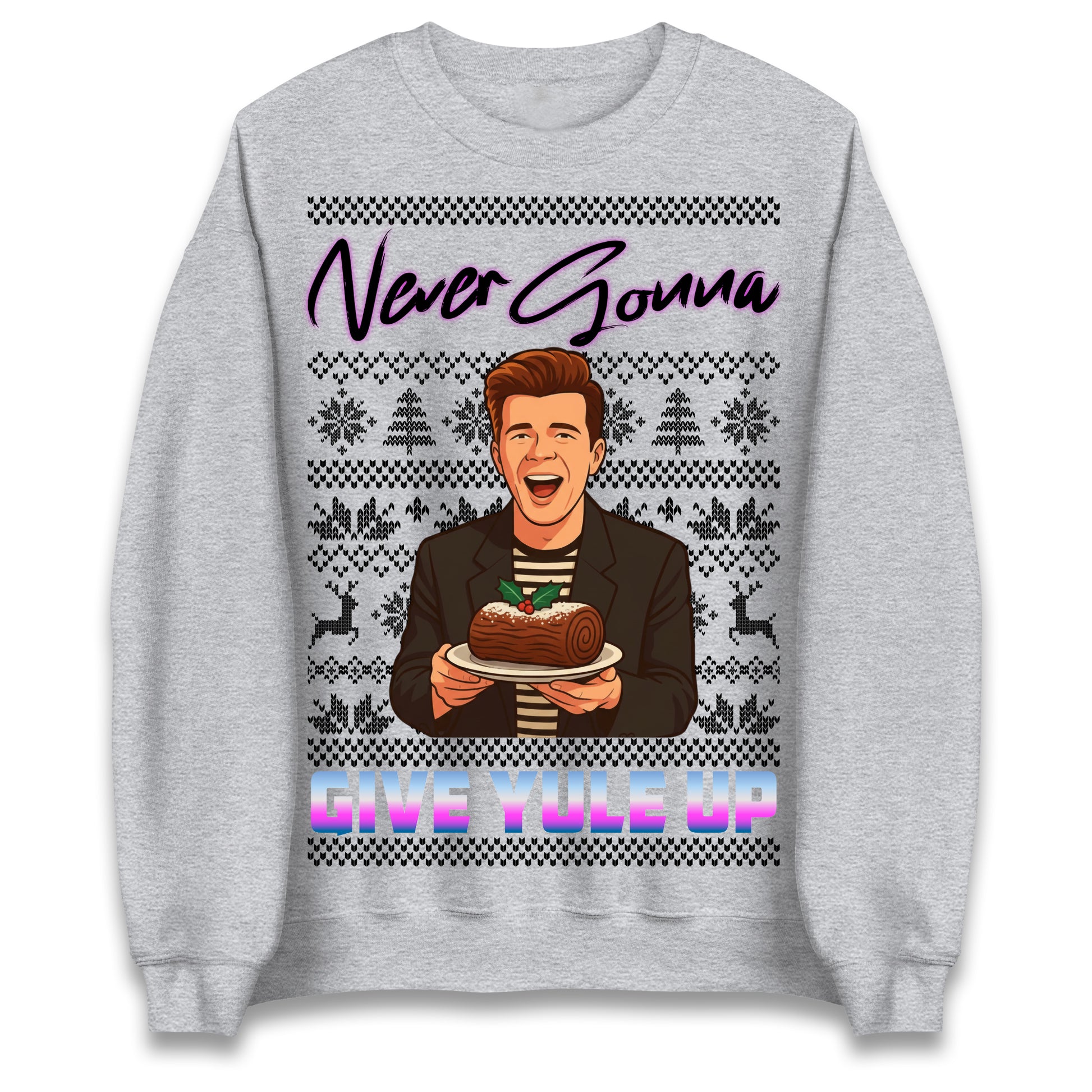 Rick Astley Christmas Jumper