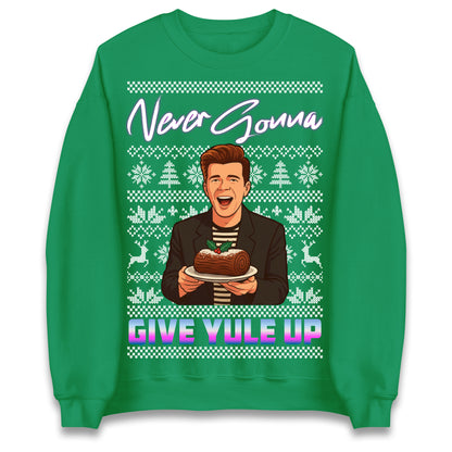 Rick Astley Christmas Jumper