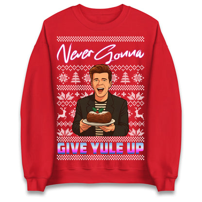 Rick Astley Christmas Jumper