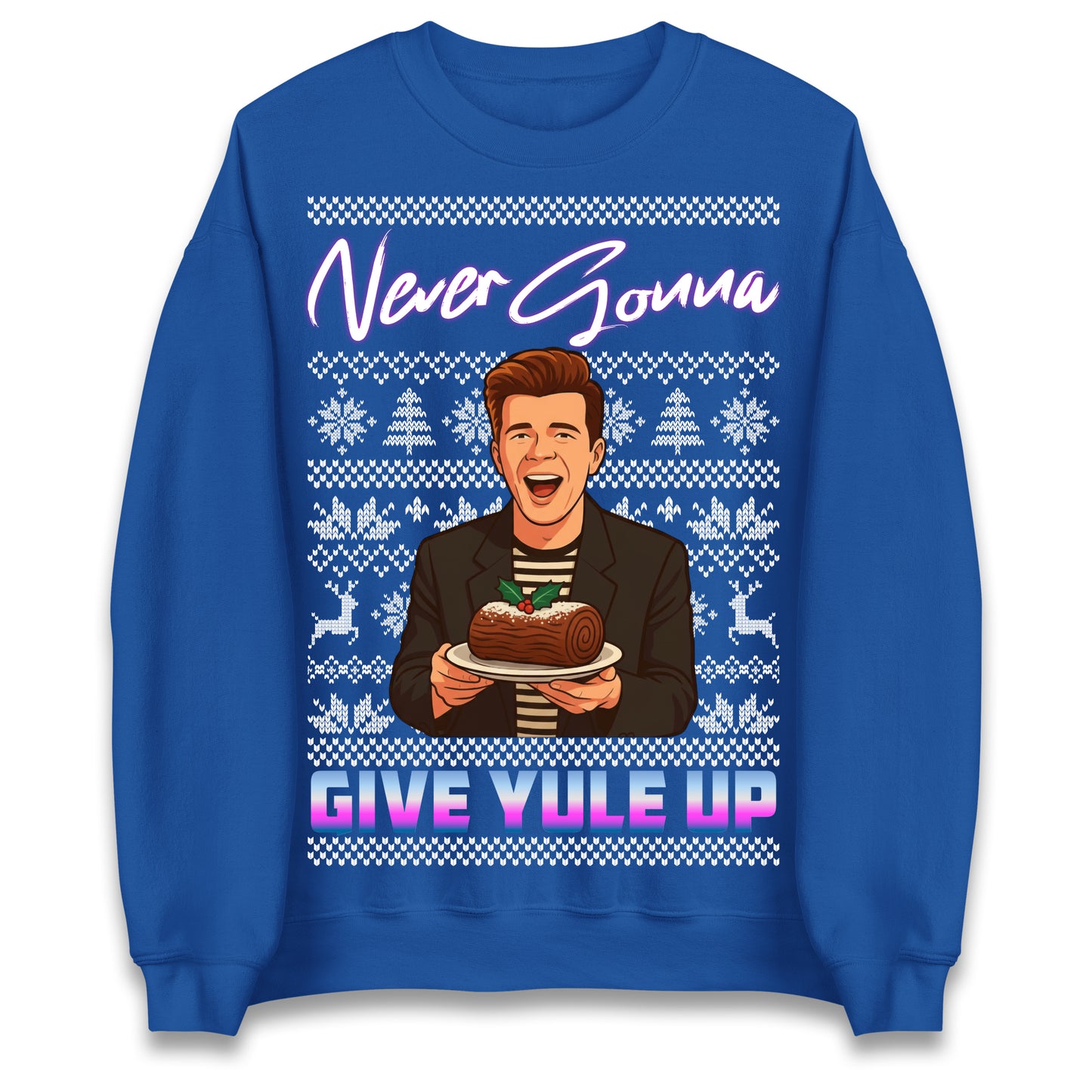 Rick Astley Christmas Jumper