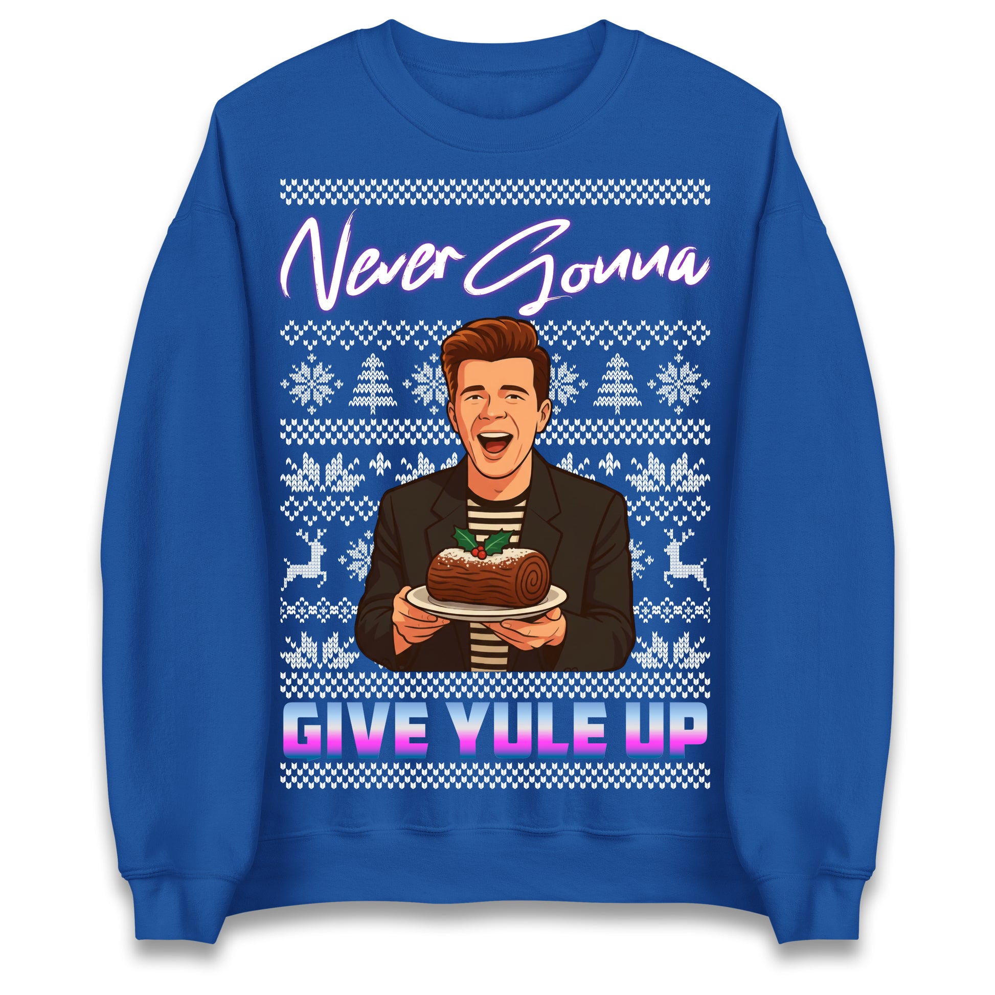 Rick Astley Christmas Jumper