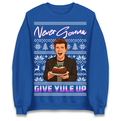 Rick Astley Christmas Jumper