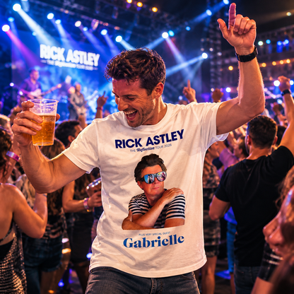 Rick Astley Reflection Tour 2026 T- Shirt