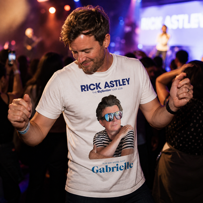 Rick Astley Reflection Tour 2026 T- Shirt