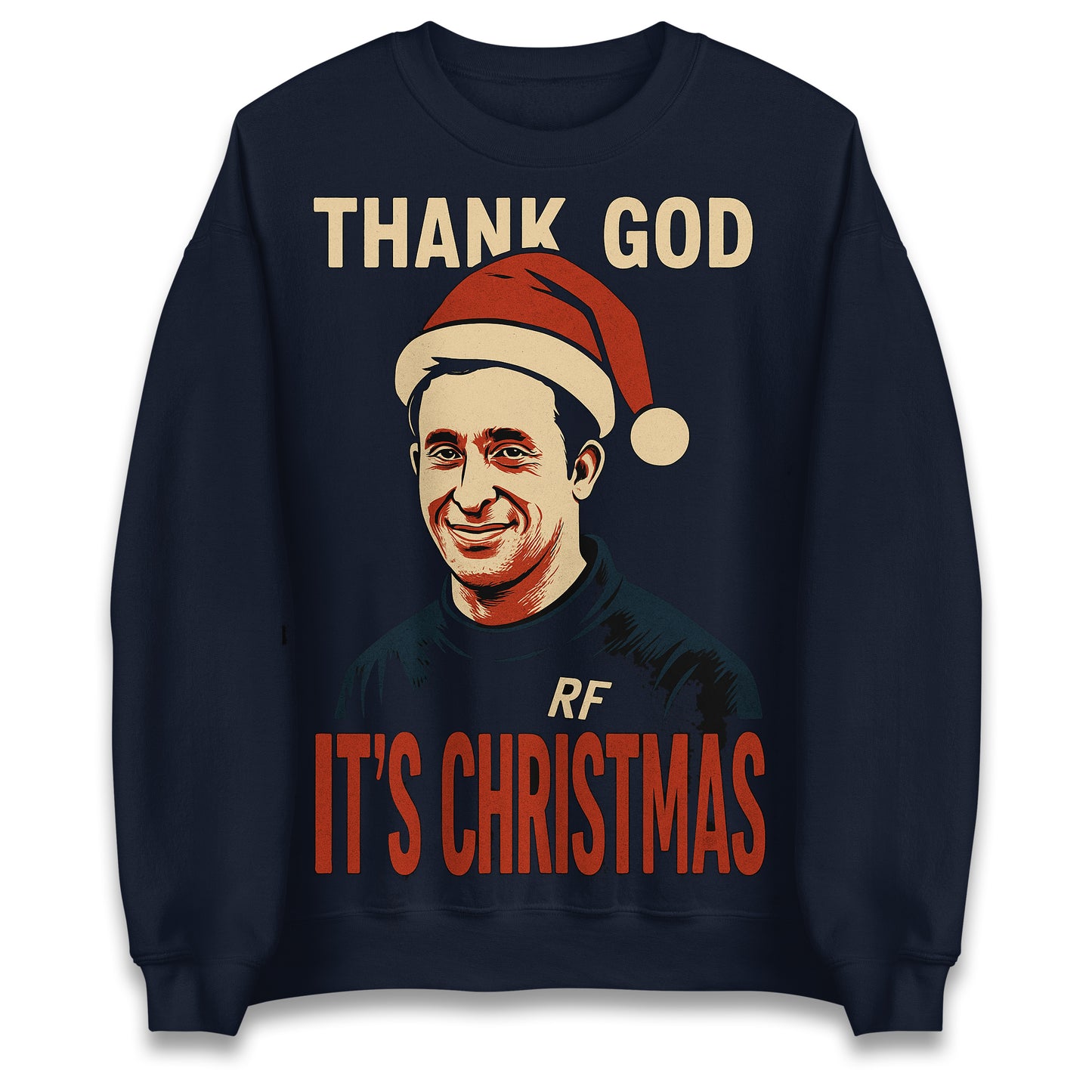 Thank God It's Christmas Robbie Fowler Christmas Jumper