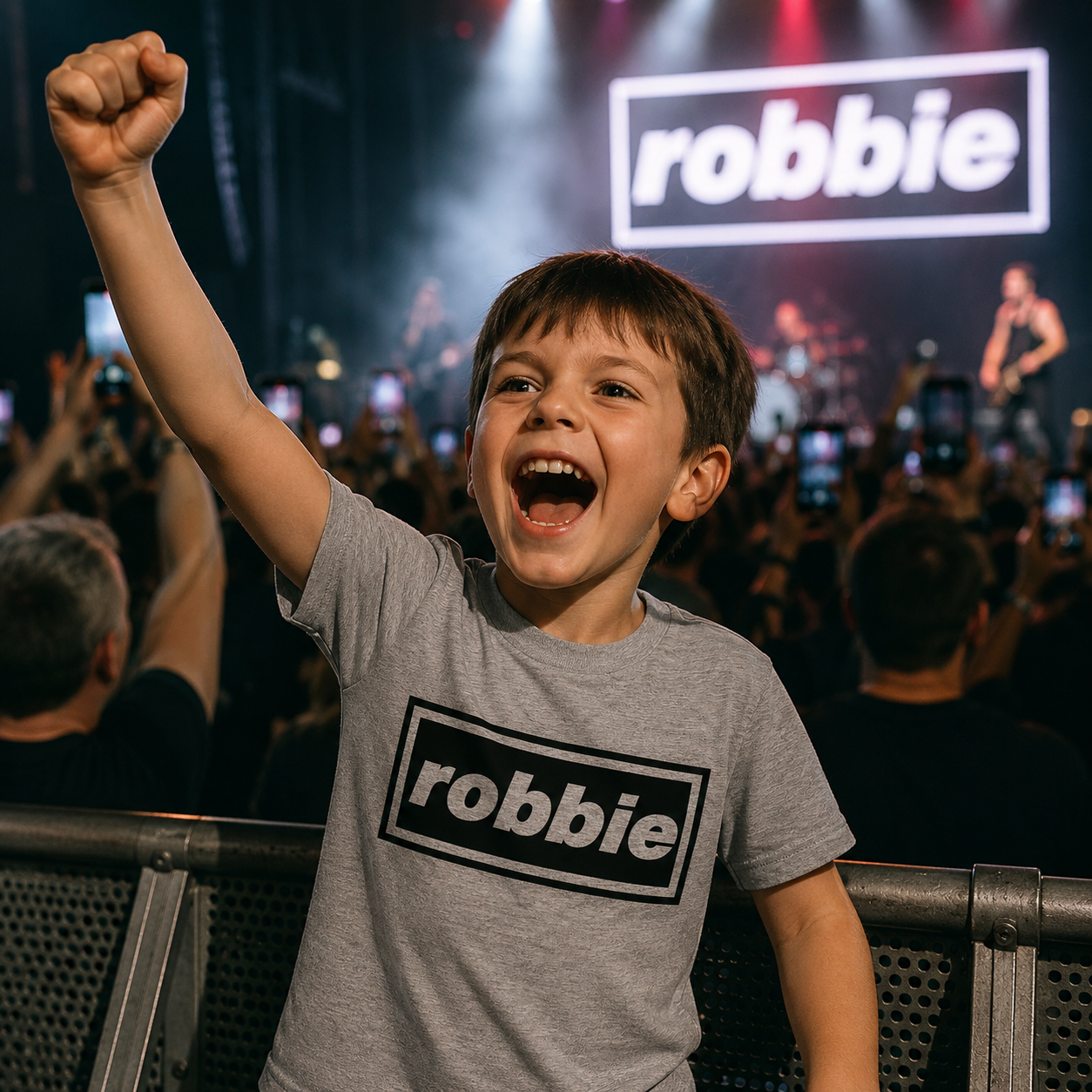Robbie Williams Britpop Tour Oasis T Shirt