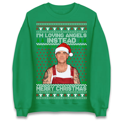 Robbie Williams Christmas Jumper