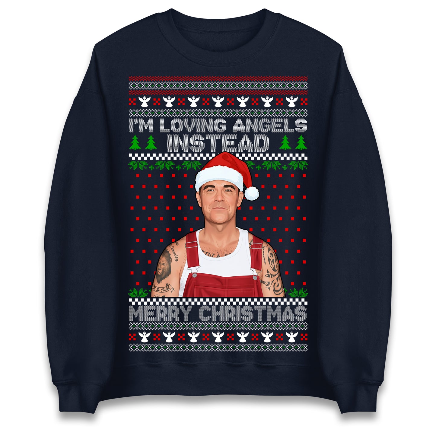 Robbie Williams Christmas Jumper