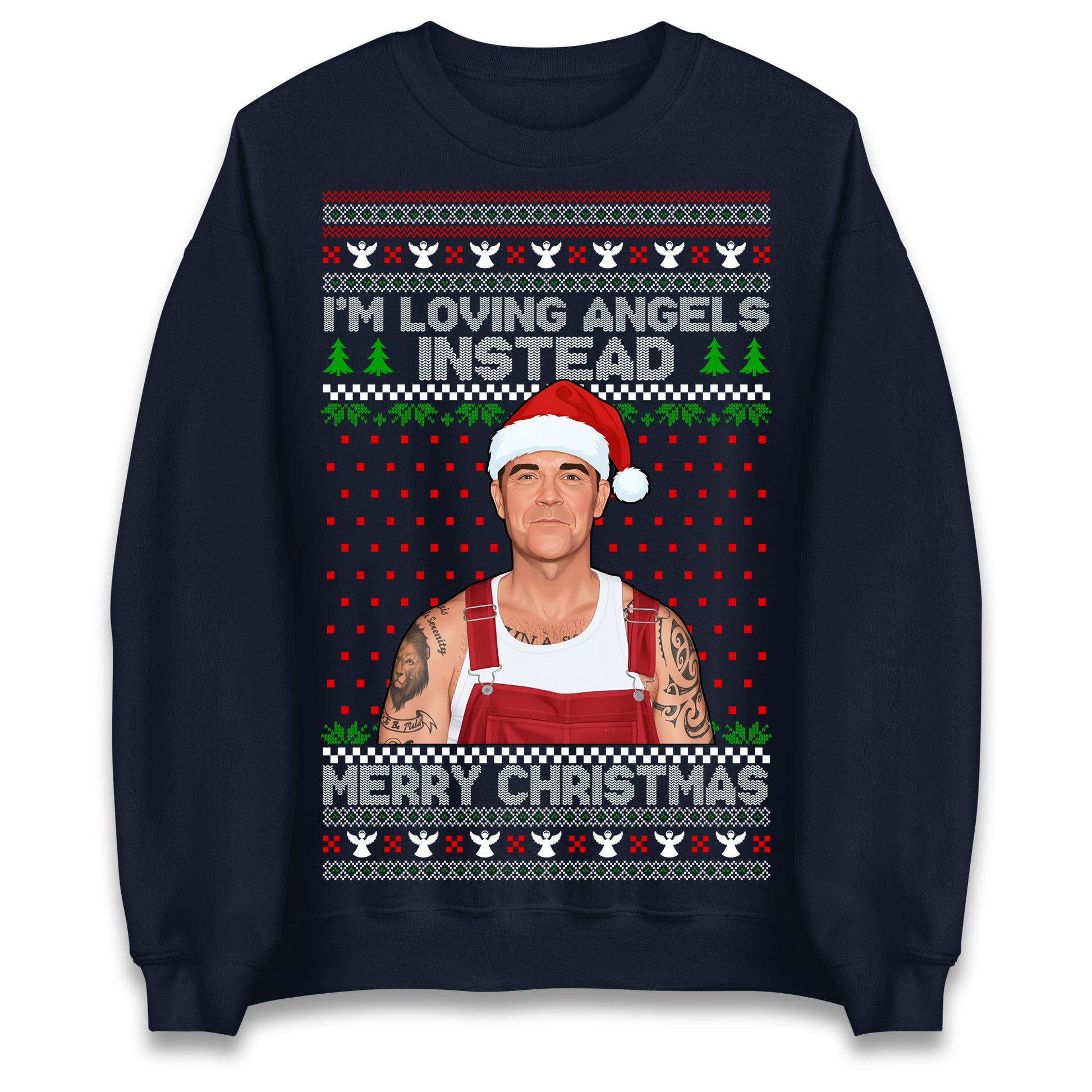 Robbie Williams Christmas Jumper