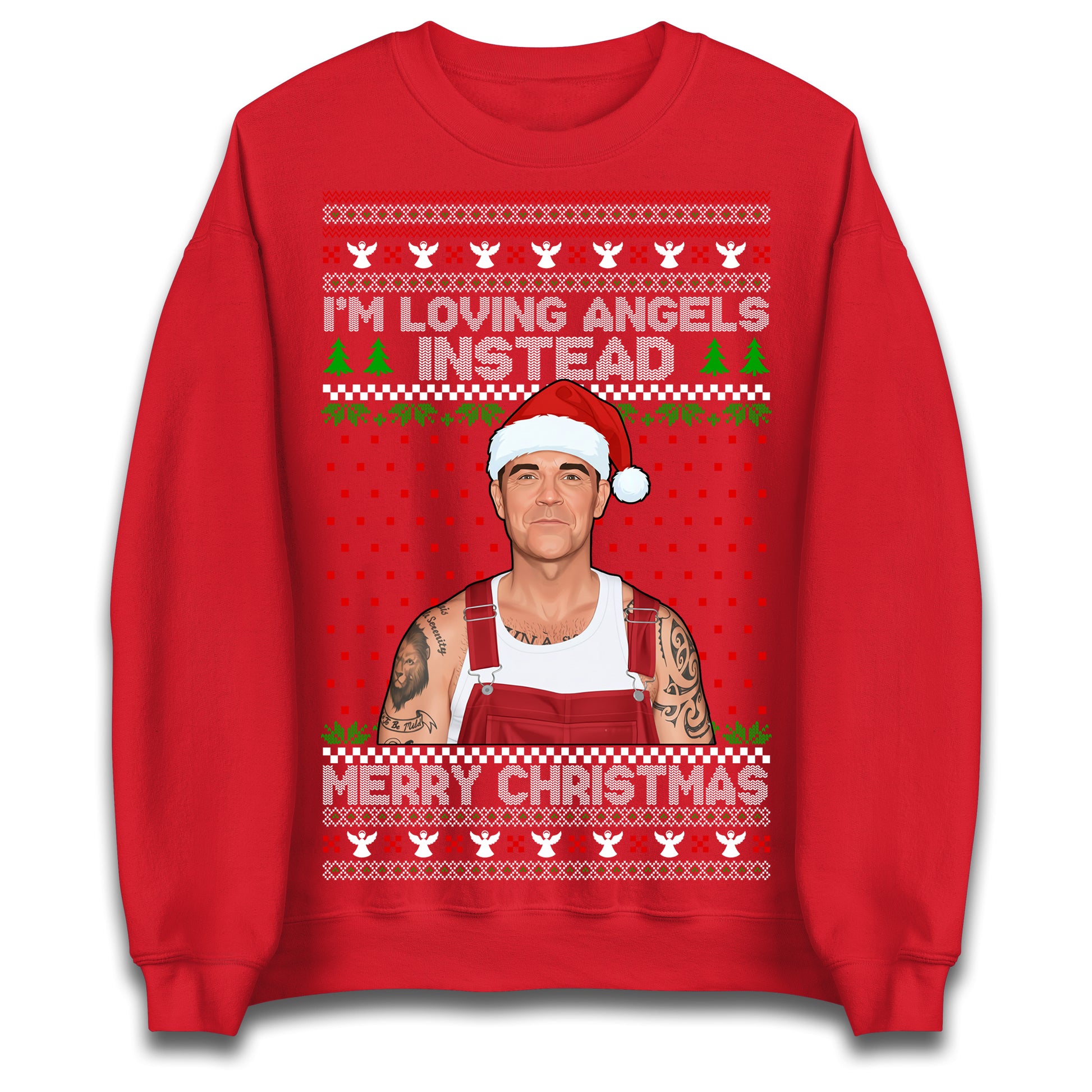 Robbie Williams Christmas Jumper