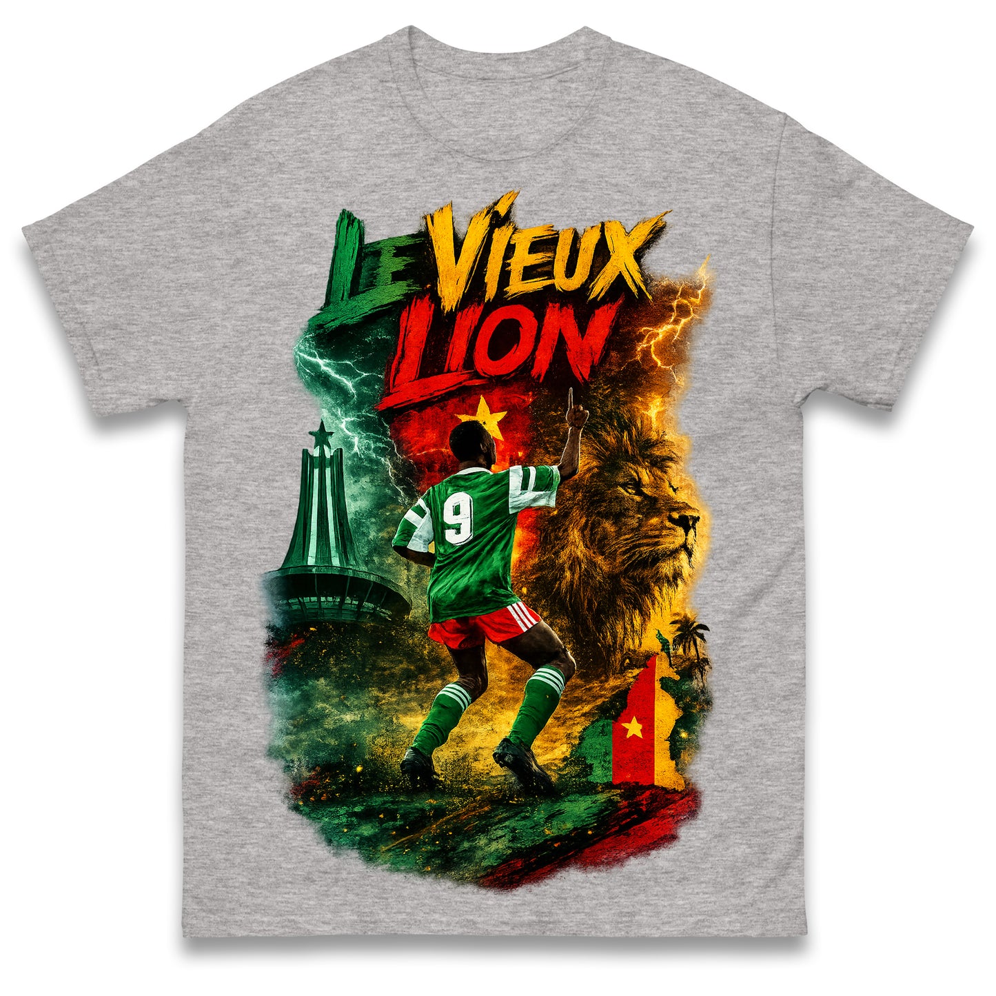 Roger Milla Cameroon Football Shirt