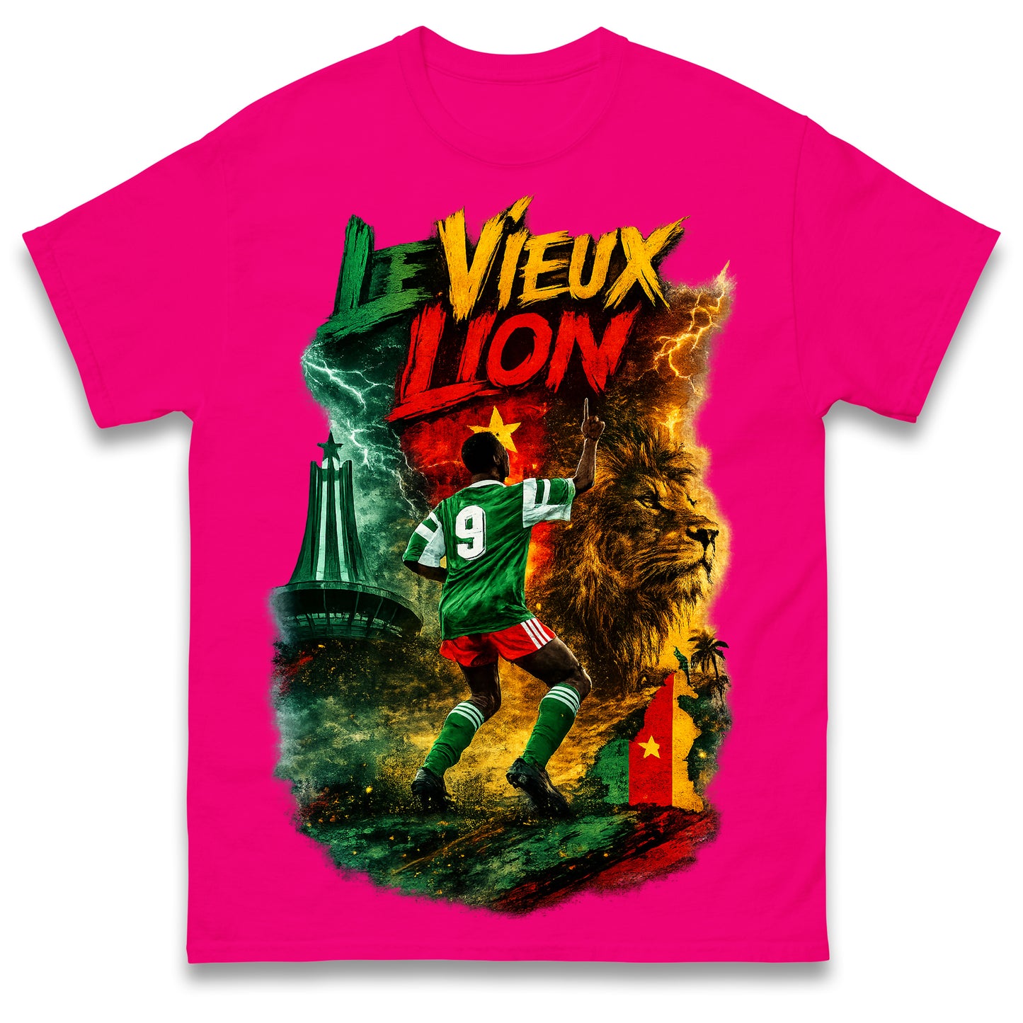 Roger Milla Cameroon Football Shirt
