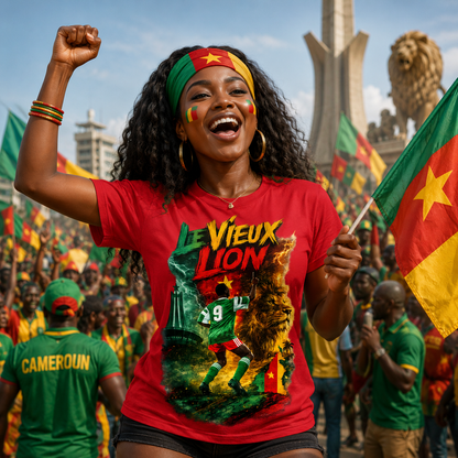 Roger Milla Cameroon Football Shirt
