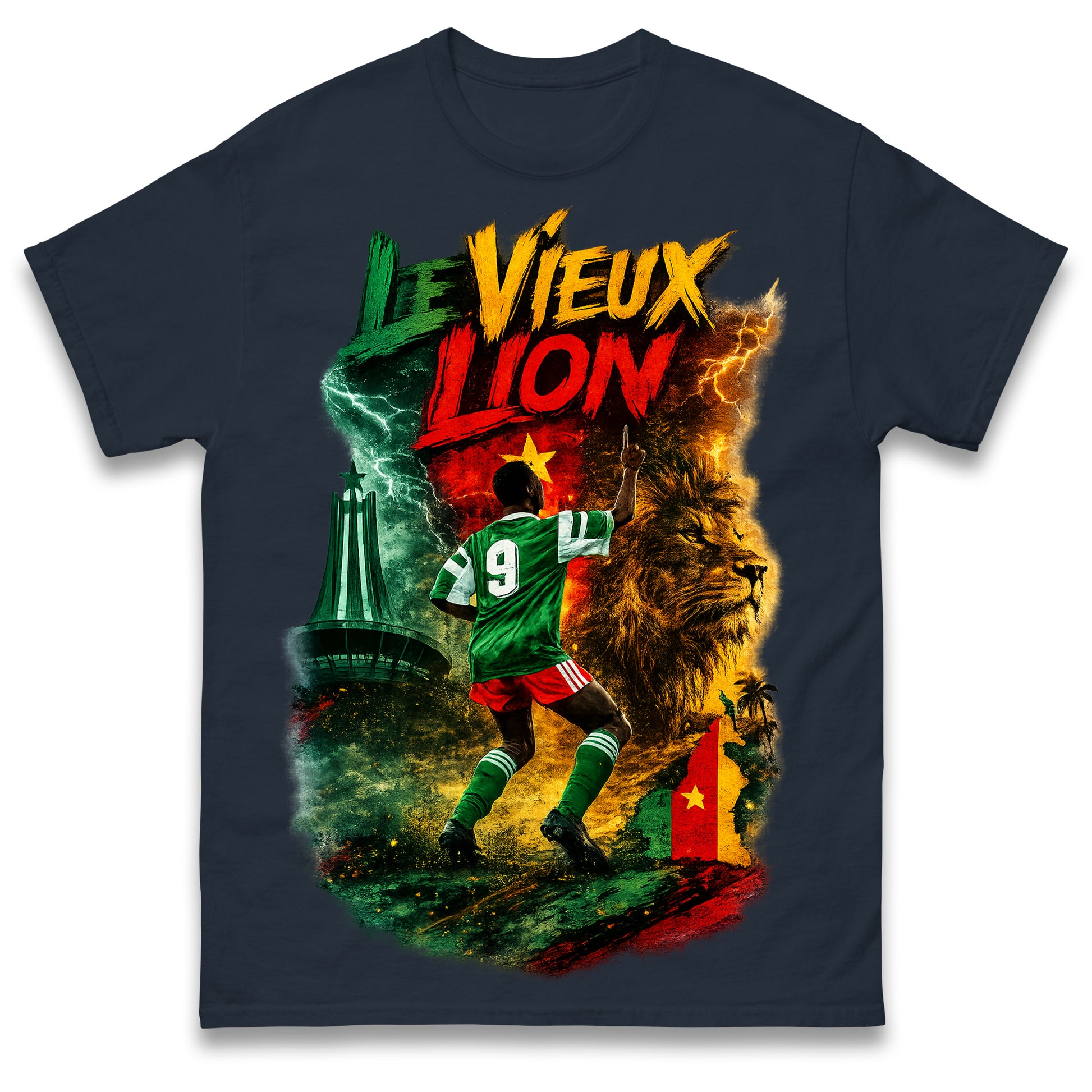 Roger Milla Cameroon Football Shirt