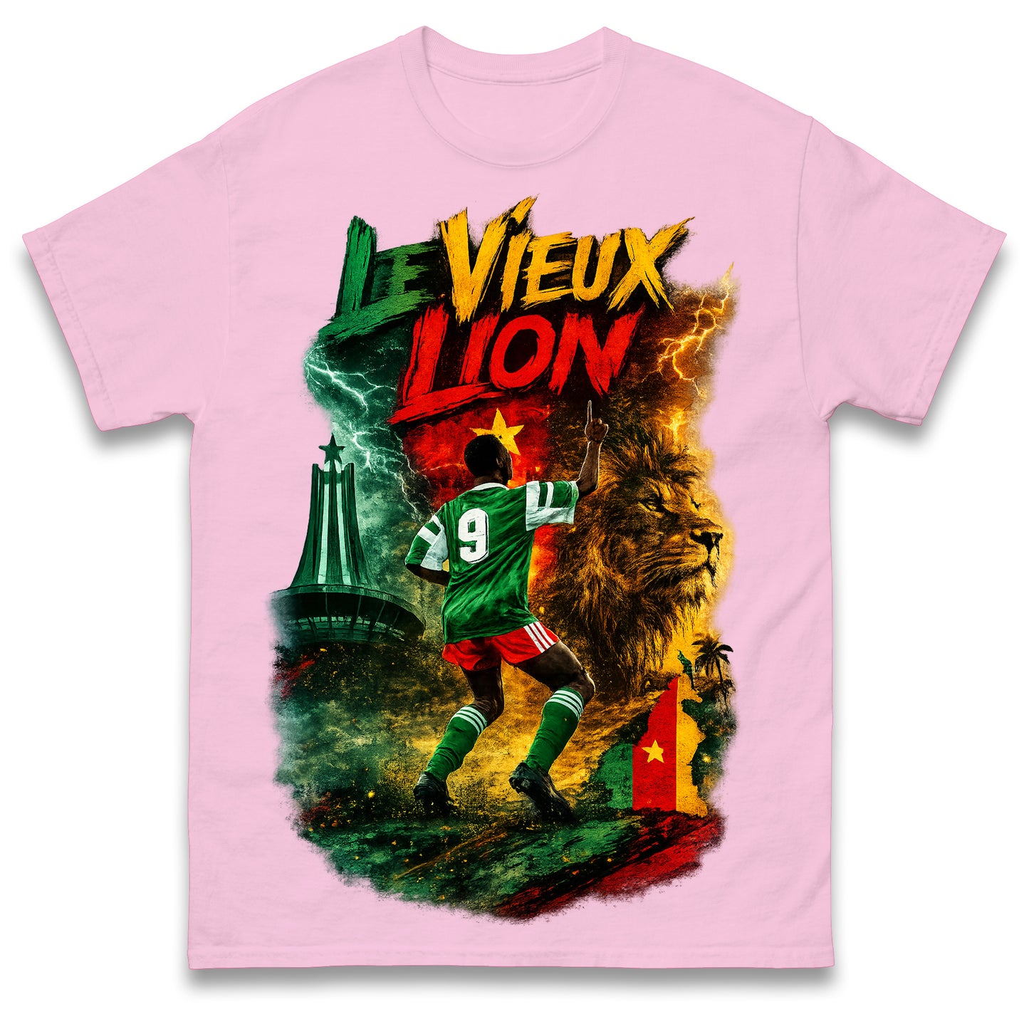 Roger Milla Cameroon Football Shirt