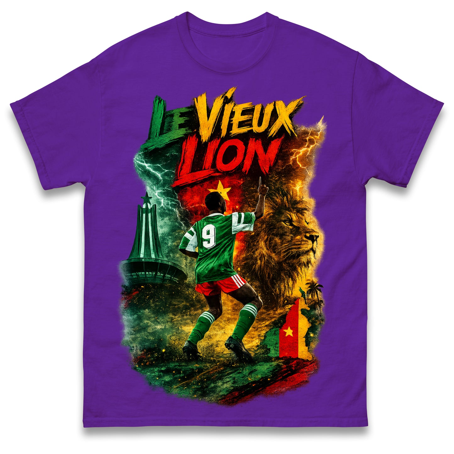 Roger Milla Cameroon Football Shirt