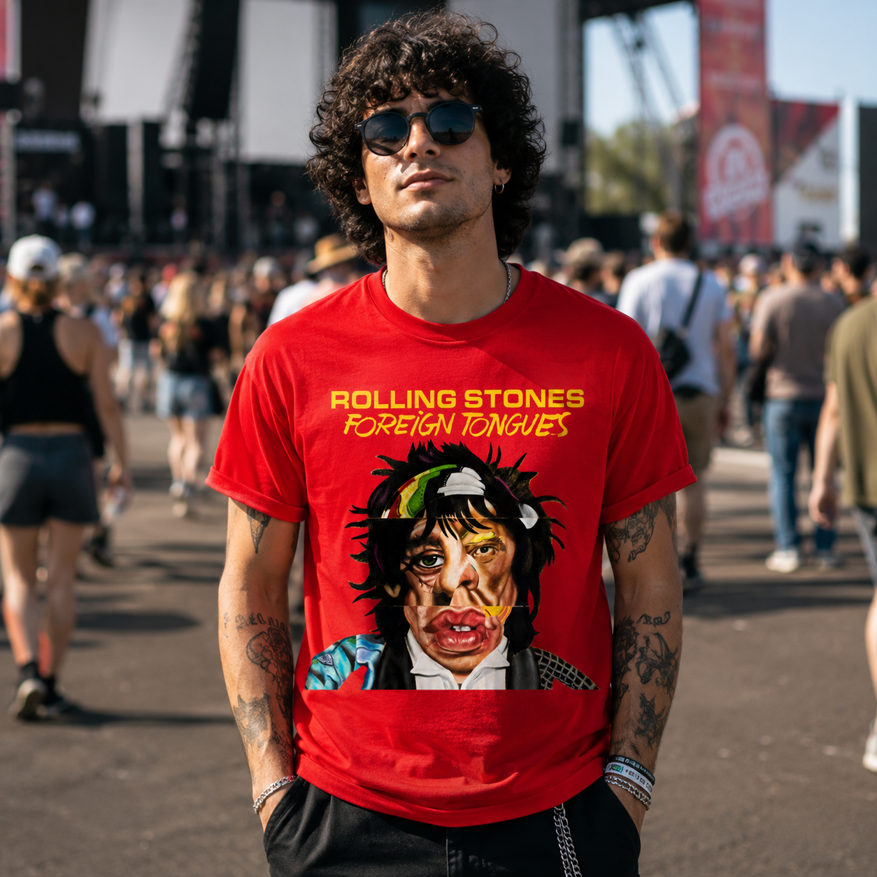 Rolling Stones Foreign Tongues Album 2026 T Shirt