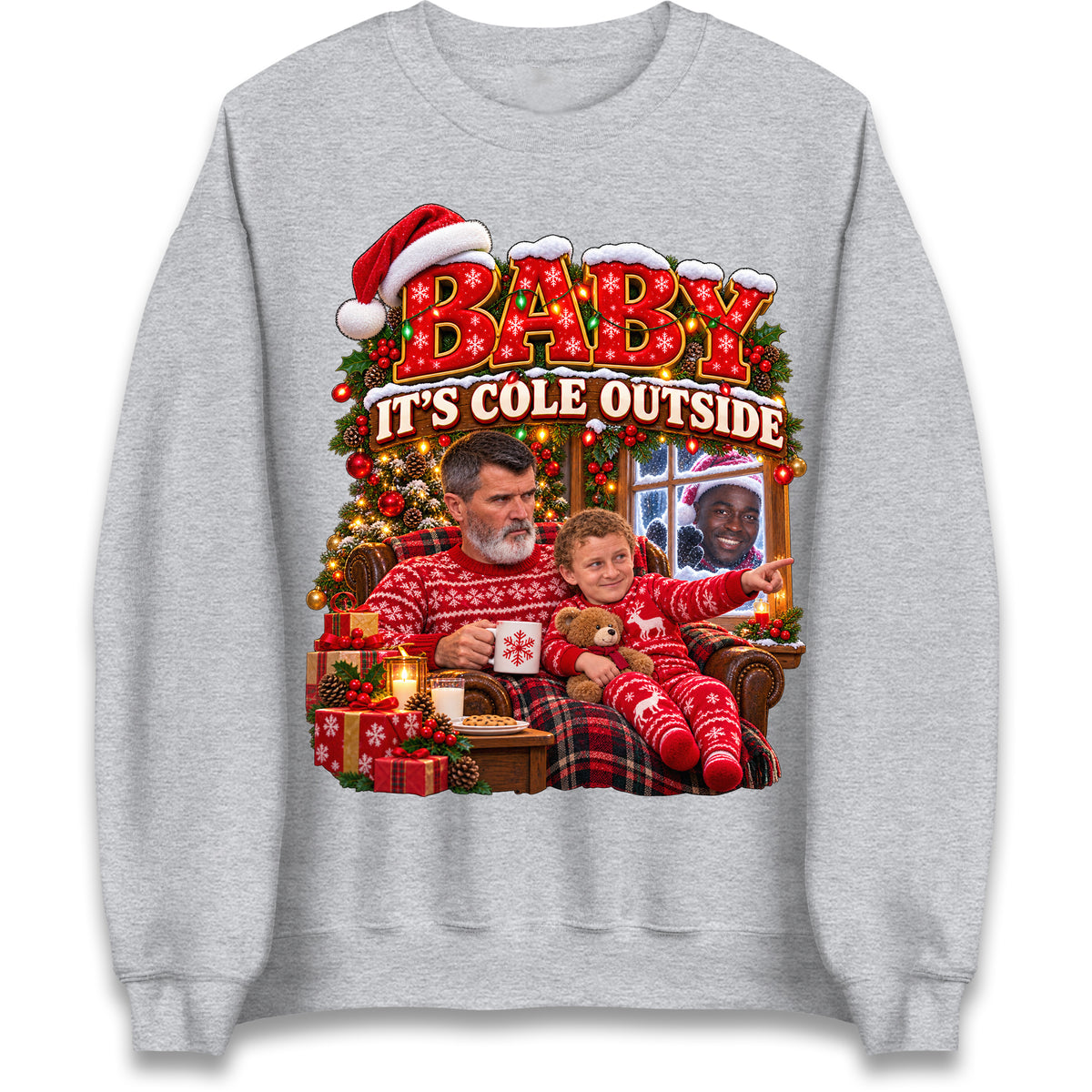 Roy Keane Man Utd Christmas Jumper