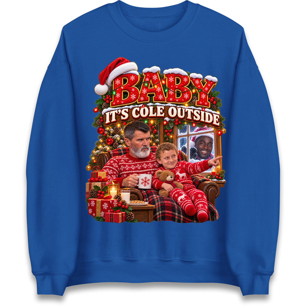 Roy Keane Man Utd Christmas Jumper