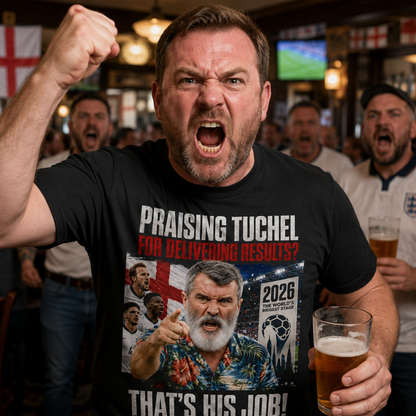 Roy Keane England World Cup 2026 T Shirt