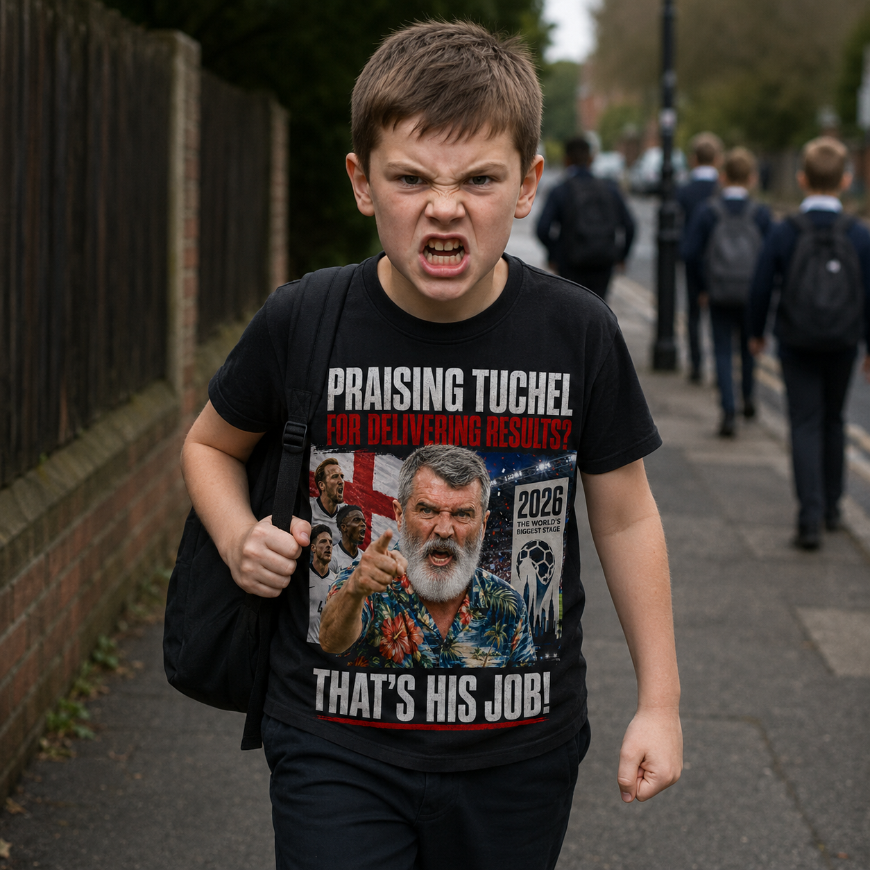 Roy Keane England World Cup 2026 T Shirt