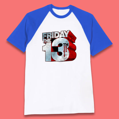 Halloween Friday The 13th Horror Movie Horror Classic 80s Movie Baseball T Shirt