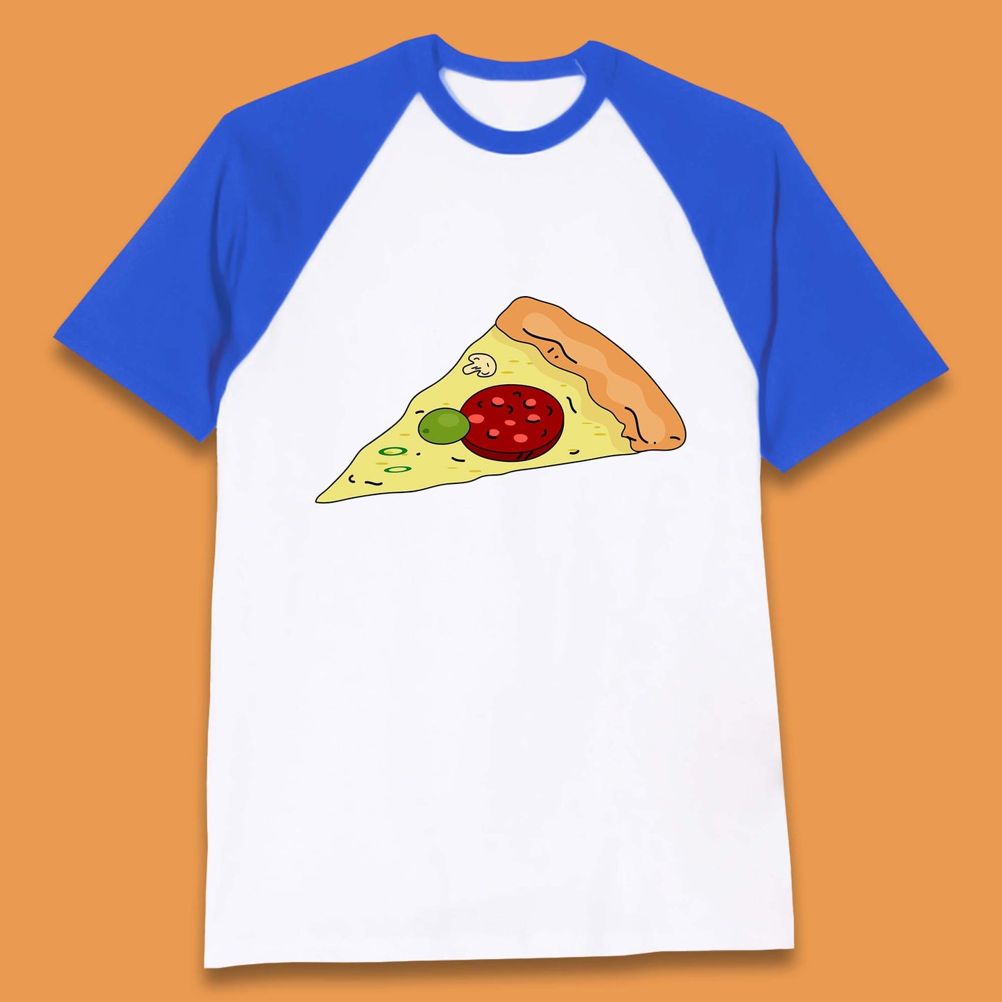 Italian Pizza Slice Pizzaologist Pizza Lover Pizza Holic Pizza Addict Baseball T Shirt