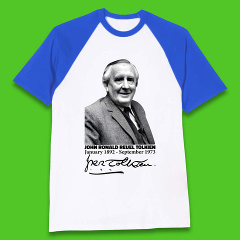 John Ronald Reuel Tolkien Signature Baseball T-Shirt