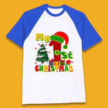 elf costume baseball t shirt