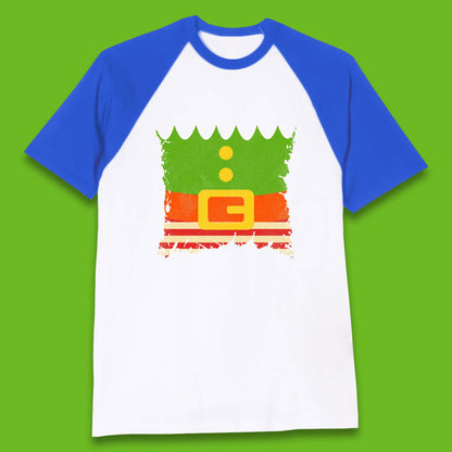 christmas santa claus dress baseball t shirt