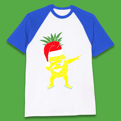 dabbing pineapple baseball t shirt