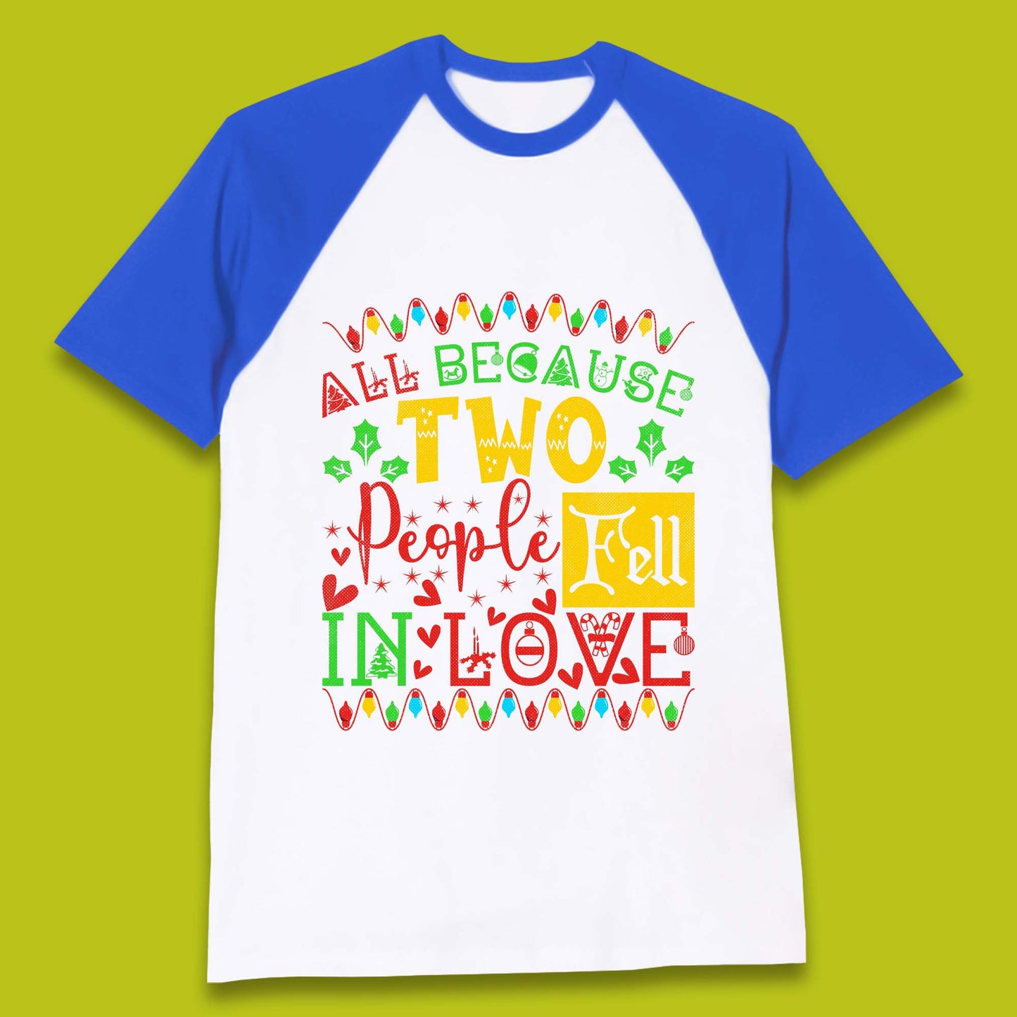 Love Christmas Baseball T-Shirt