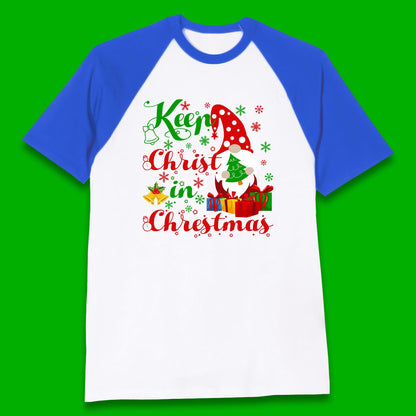 baseball christmas shirt