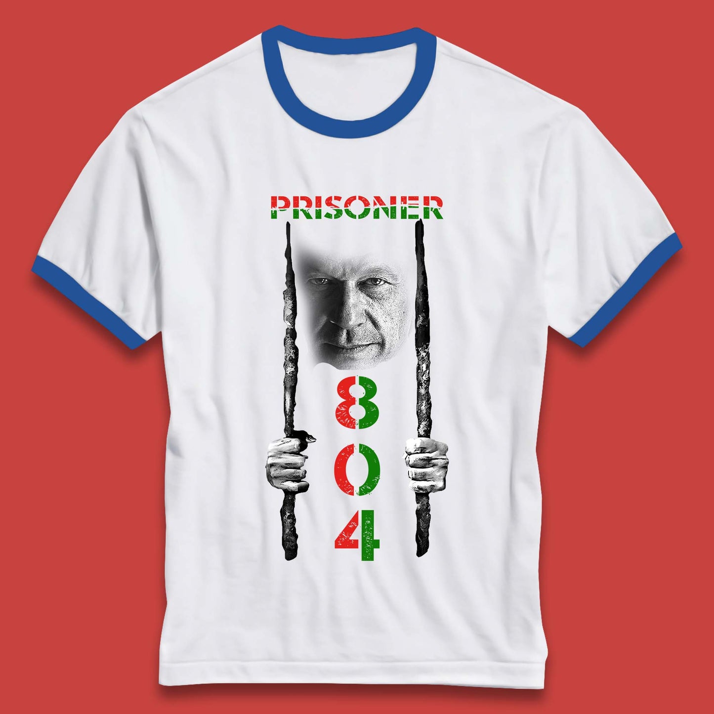 Prisoner No 804 Release Imran Khan Pride Of Nation Stand With Imran Khan Pakistan Behind You Skipper Ringer T Shirt