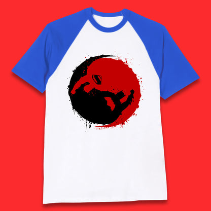 Dc Comics American Superheros Superman And Batman Fictional Movie Character Anime Yin Yang Spoof Baseball T Shirt