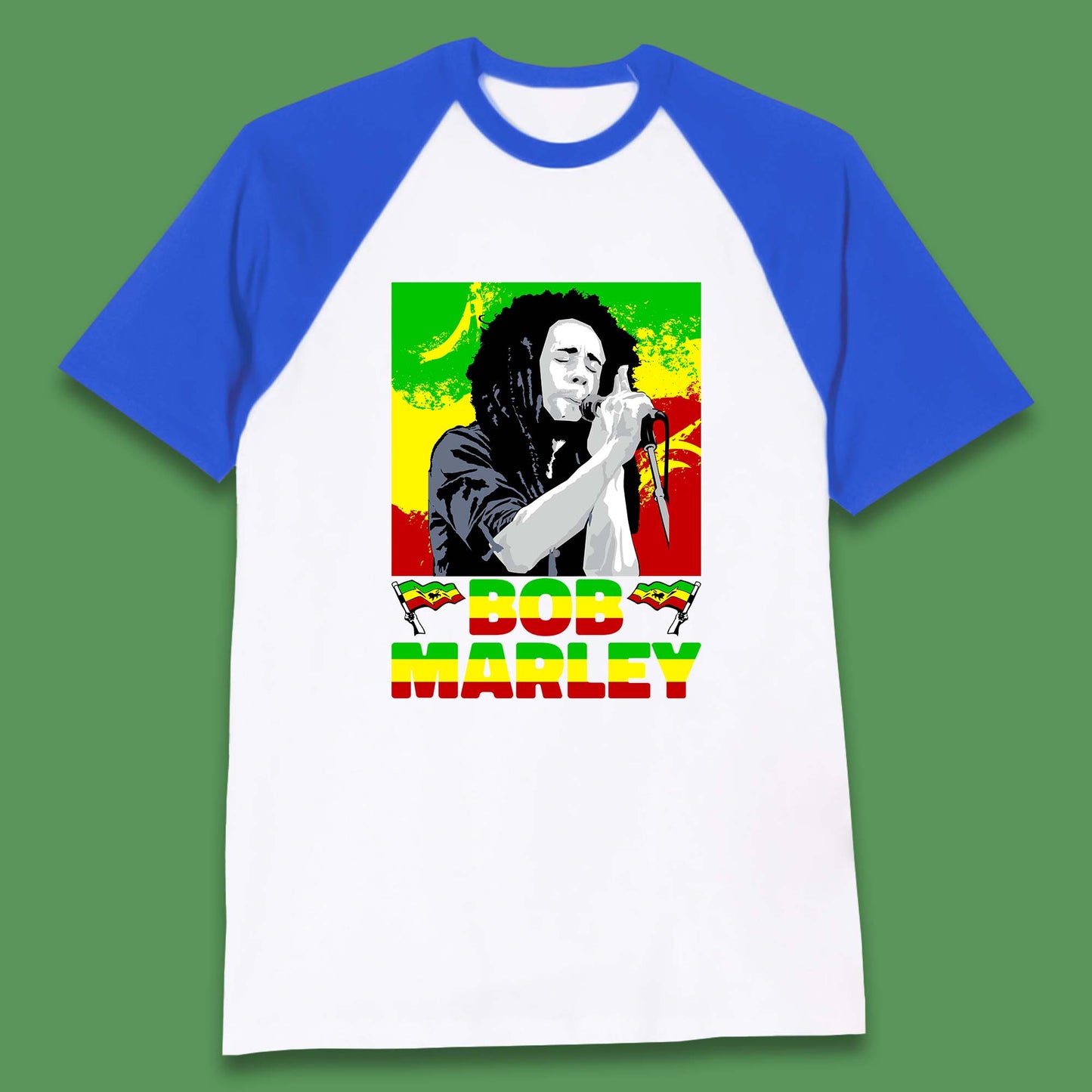 Bob Marley Baseball T Shirt