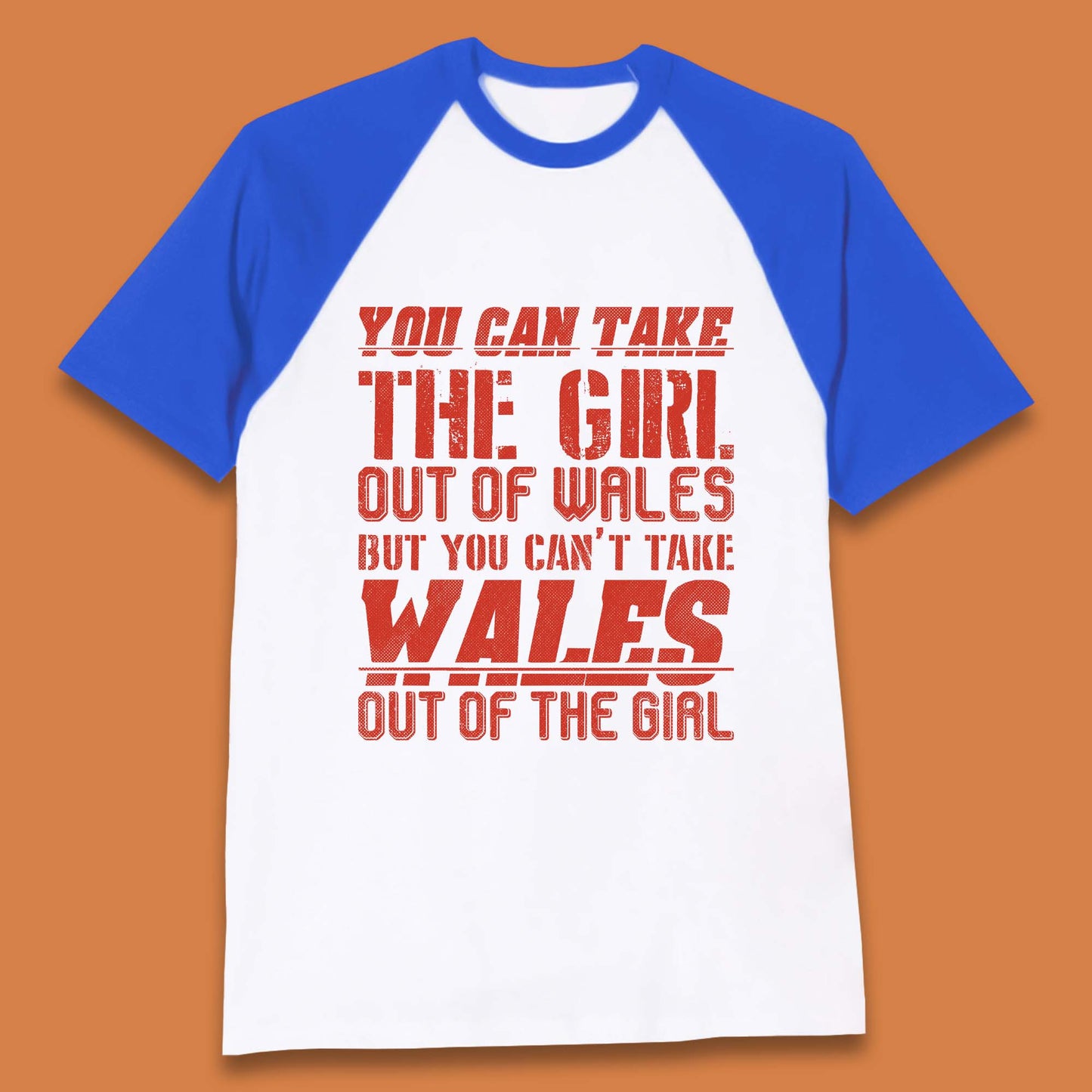 The Girl Out Of Wales Baseball T-Shirt