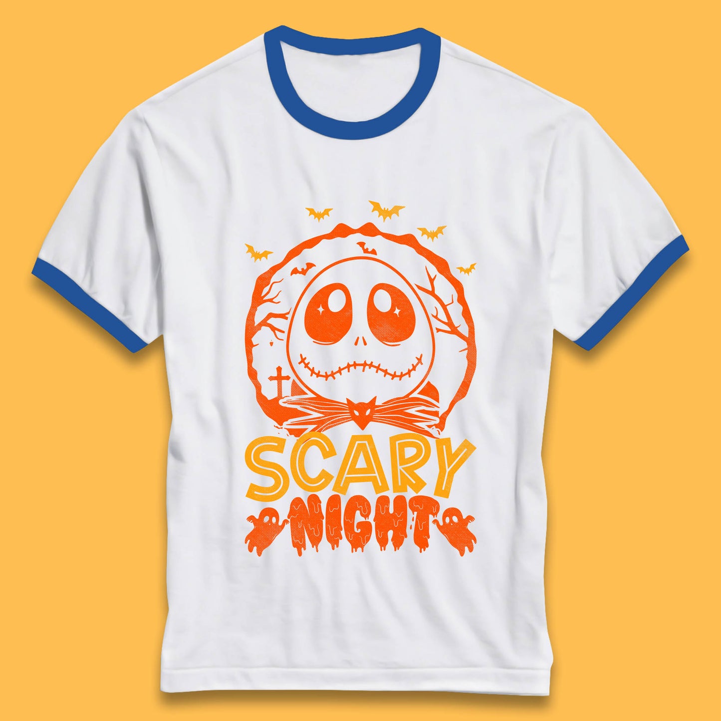 jack skellington ringer t shirt