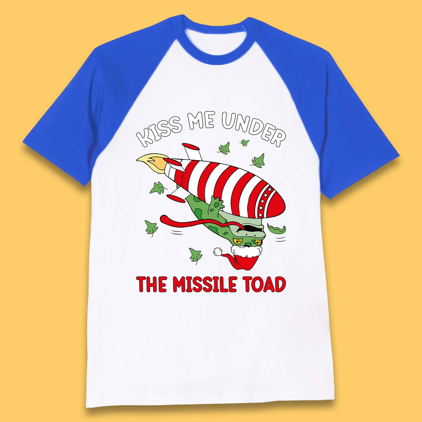 missile toad baseball t shirt