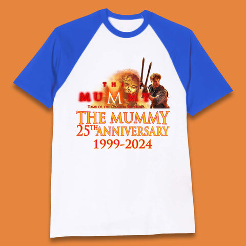 The Mummy 25th Anniversary Baseball T-Shirt