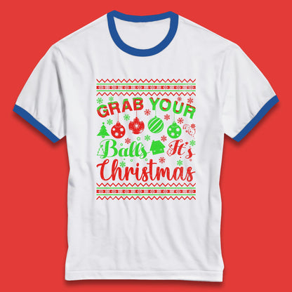 christmas ornament ringer t shirt