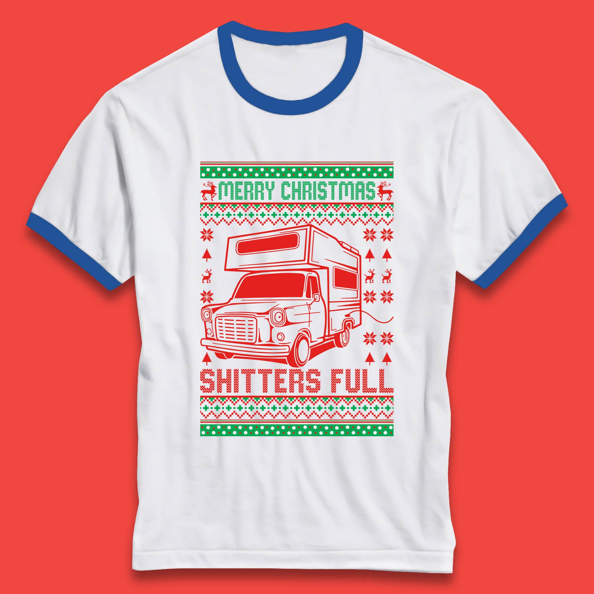cousin eddie christmas ringer shirt