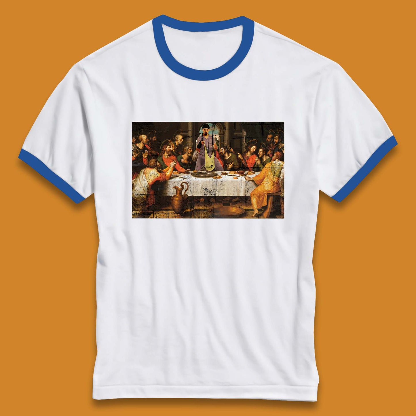 last supper ringer t shirt