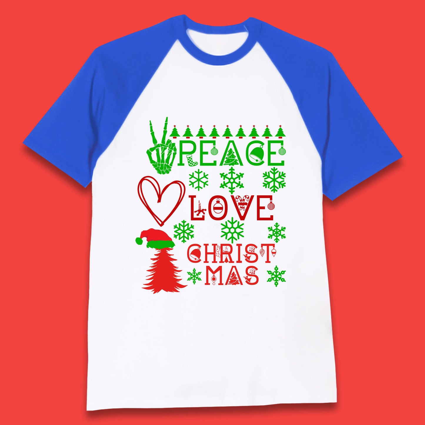 peace love christmas shirt