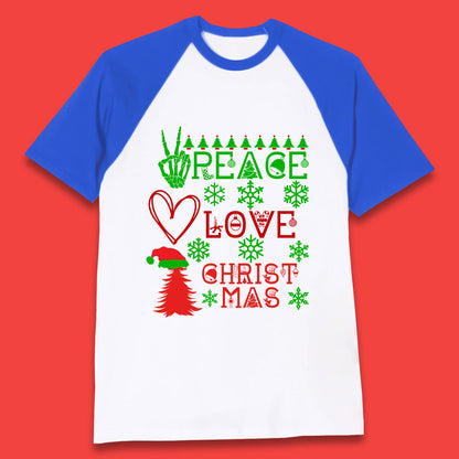 peace love christmas shirt