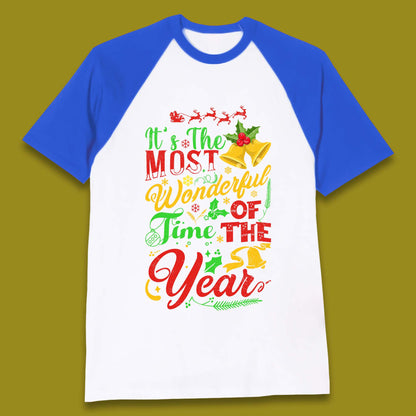 Wonderful Christmas Baseball T-Shirt