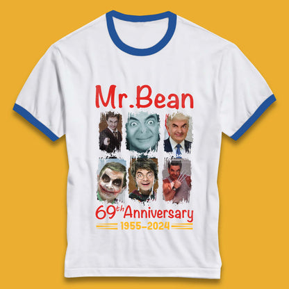 Mr. Bean 69th Anniversary Ringer T-Shirt
