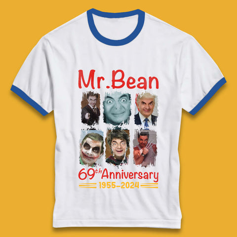 Mr. Bean 69th Anniversary Ringer T-Shirt